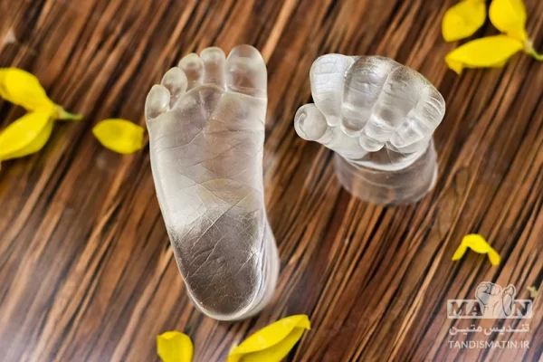 تندیس دست و پای کودک جنس رزین